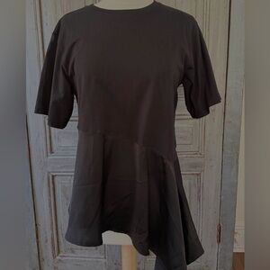 Black Asymmetrical Top - JW Anderson /Uniqlo